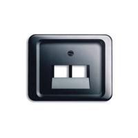 Busch-Jaeger Afdekking UAE-, IAE-, ISDN-contactdoos Platina 2CKA001753A8485 - thumbnail