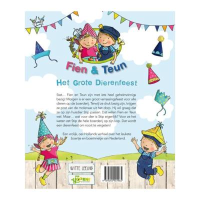 WPG Uitgevers Fien & teun - het grote dierenfeest