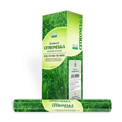 Darshan Wierook Citronella (6 pakjes) Darshan Wierook Citronella (6 pakjes)