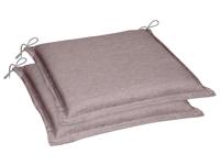 GO-DE Textil Tuinkussen (Set van 2 kussens, Taupe) - thumbnail