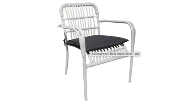 Napoli Stoel Wit tuinmeubel OWN - Own