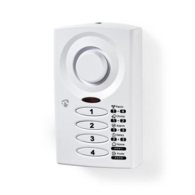 Via Toetsenblok Bediend Deur-/Raamalarm Met Magnetische Sensor | 3 Alarmmodi