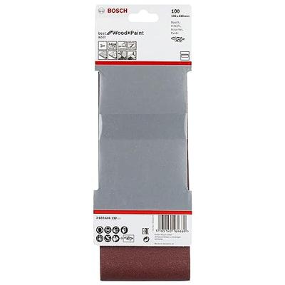 Bosch Accessoires 3 Banden 100x610 X440, Best for Wood+Paint , K100 - 2608606132