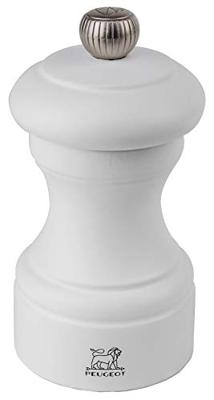 Peugeot Bistro zoutmolen 10 cm - mat wit - beukenhout