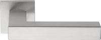 Formani Square LSQ3-G deurkruk geveerd op rozet - mat RVS - thumbnail