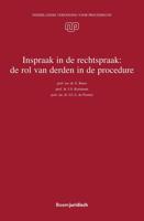 Inspraak in de rechtspraak: de rol van derden in de procedure - E. Bauw, J.S. Kortmann, J.C.A. de Poorter - ebook - thumbnail