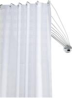 Sealskin Douchegordijnstangset Umbrella Chroom - thumbnail