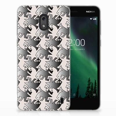 Nokia 2 | TPU Hoesje | Salamander Grey Nokia 2 | TPU Hoesje | Salamander Grey