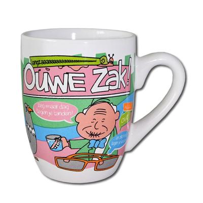 Cartoonmok Ouwe Zak
