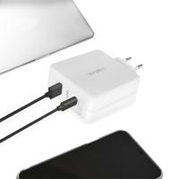 LogiLink PA0281 USB-oplader 100 W 1x USB-A, 1x USB-C USB PD Wit Binnen USB Power Delivery (USB-PD) - thumbnail
