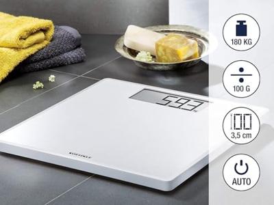 Soehnle 63856 style sense safe 100 digitale personenweegschaal wit - thumbnail