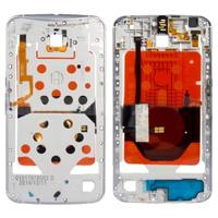 Middelste omlijsting plaat voor Motorola Nexus 6 XT1100 (wit) - thumbnail