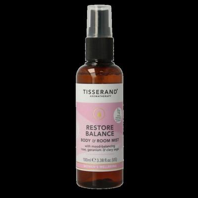 Tisserand Restore balance body en room mist 100 Milliliter