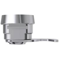 Basi 9000-1337 Hendelslot Zilver - thumbnail