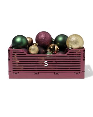 HEMA Klapkrat letterbord recycled S bordeaux