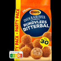 Mora Oven & Airfryer Rundvlees Bitterballen Party Pack 30 x 20 g bij Jumbo - thumbnail