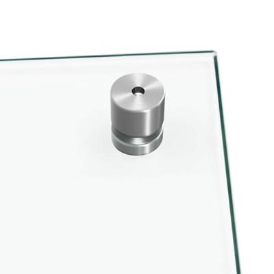 VidaXL Spatscherm keuken 90x60 cm gehard glas transparant