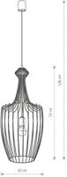 Lyora Gouden draadlampLuksor Ø 32cm - 8850 - thumbnail