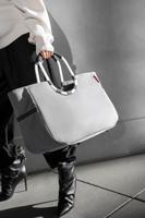 Reisenthel Loopshopper L-Herringbone Grey - thumbnail