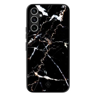 Samsung Galaxy A34 hoesje - Marmer zwart Samsung Galaxy A34 hoesje - Marmer zwart