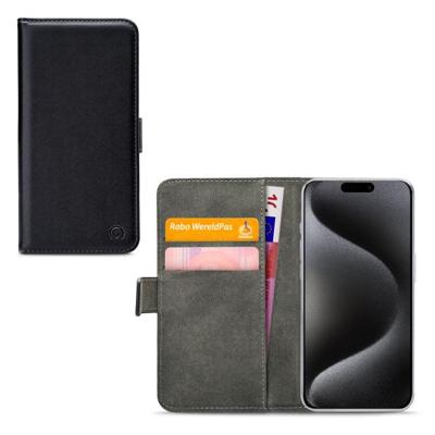Mobilize Classic Gelly Wallet Book Case Apple iPhone 15 Pro Black