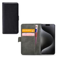Mobilize Classic Gelly Wallet Book Case Apple iPhone 15 Pro Black - thumbnail