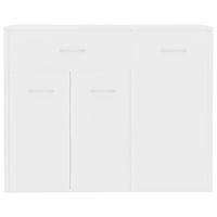 Dressoir 88x30x70 cm spaanplaat wit - thumbnail