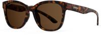 Smith zonnebril Caper dames ovaal UV400 cat.3 bruin - thumbnail