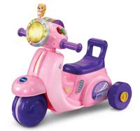 VTech 2in1 loopscooter roze - thumbnail