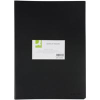 Q-CONNECT showalbum, A3, 20 tassen, zwart - thumbnail