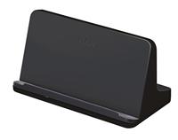 HAN Tablethouder smart-Line, tabletstandaard voor op kantoor met soft-grip opstelvlak, geschikt voor alle gangbare tablets, 92140-13, zwart - thumbnail