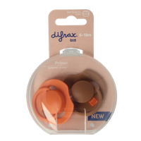 Fopspeen prime 6-18 maanden assorti 2 Stuks - thumbnail