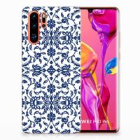 Huawei P30 Pro | TPU Case | Flower Blue - thumbnail