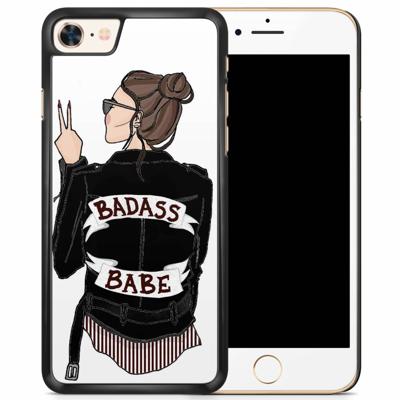 iPhone 8/7 hoesje - Badass girl iPhone 8/7 hoesje - Badass girl