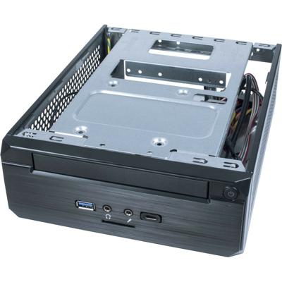 Inter-Tech MW-02 II Mini-tower Behuizing Zwart