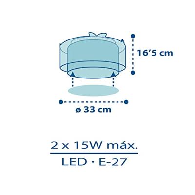 Dalber Kinder plafondlampLittle Jungle - 76116