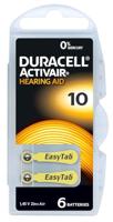 Duracell DA10 gehoorapp batterij 1,4V - thumbnail