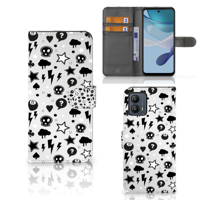 Telefoonhoesje met Naam Motorola Moto G53 Silver Punk - thumbnail