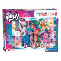 Clementoni maxi puzzel my little pony lachen, 104st. - thumbnail
