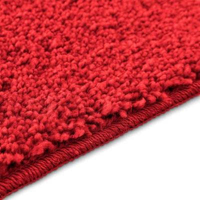 VidaXL Antislip badmat rood 50 x 80 cm pp