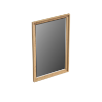 Spiegel Forzalaqua Reno 50x2x80 Cm Eiken Smoke - thumbnail