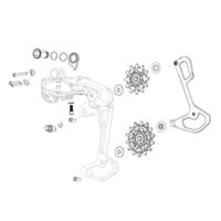 Sram derailleurdeel achterderailleur outer link kit - thumbnail