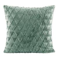 Sierkussen Nynke - groen - 45x45 cm - Leen Bakker - thumbnail