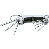 Gedore SCL 43 TX-80 Haakse schroevendraaierset T 9, T 10, T 15, T 20, T 25, T 27, T 30, T 40 8-delig - thumbnail