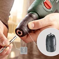 Bosch Home and Garden 060398400D SDS-Quick-Accu-boorhamer 12 V 2.0 Ah Li-ion Incl. accu, Incl. accessoires, Incl. koffer - thumbnail