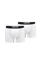 Levi's Boxershorts Solid Basic Organic Cotton 2-pack Black / Red-XXL - thumbnail