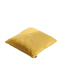 Sierkussen 45x45 Velvet yellow full piping - thumbnail