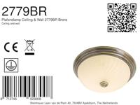 Steinhauer Plafondlamp 2779 brons - thumbnail