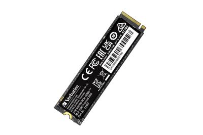 Verbatim Vi5000 2 TB NVMe/PCIe M.2 SSD 2280 harde schijf M.2 NVMe PCIe 4.0 x4 Retail 31827 Verbatim Vi5000 2 TB NVMe/PCIe M.2 SSD 2280 harde schijf M.2 NVMe PCIe 4.0 x4 Retail 31827