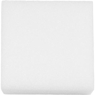 Creativ Company Foam blok voor naaldvilten, afm 20x20 cm, dikte 4.5 cm, wit, 1 stuk